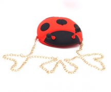 卡通硅膠斜跨手機包包百搭可愛親子時尚鏈條背 卡通硅膠斜跨手機包包百搭可愛親子時尚鏈條背